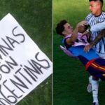 FIFA sancionó a Argentina por los incidentes ante España y la bandera de Malvinas