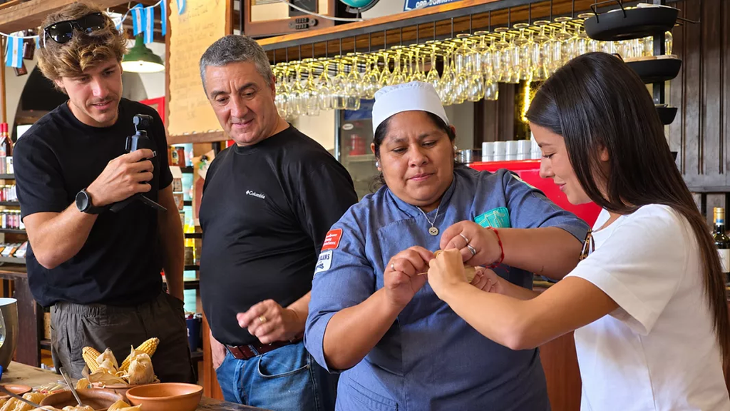 Creadores españoles recorren Salta para mostrar sus paisajes, sabores y tradiciones en Europa