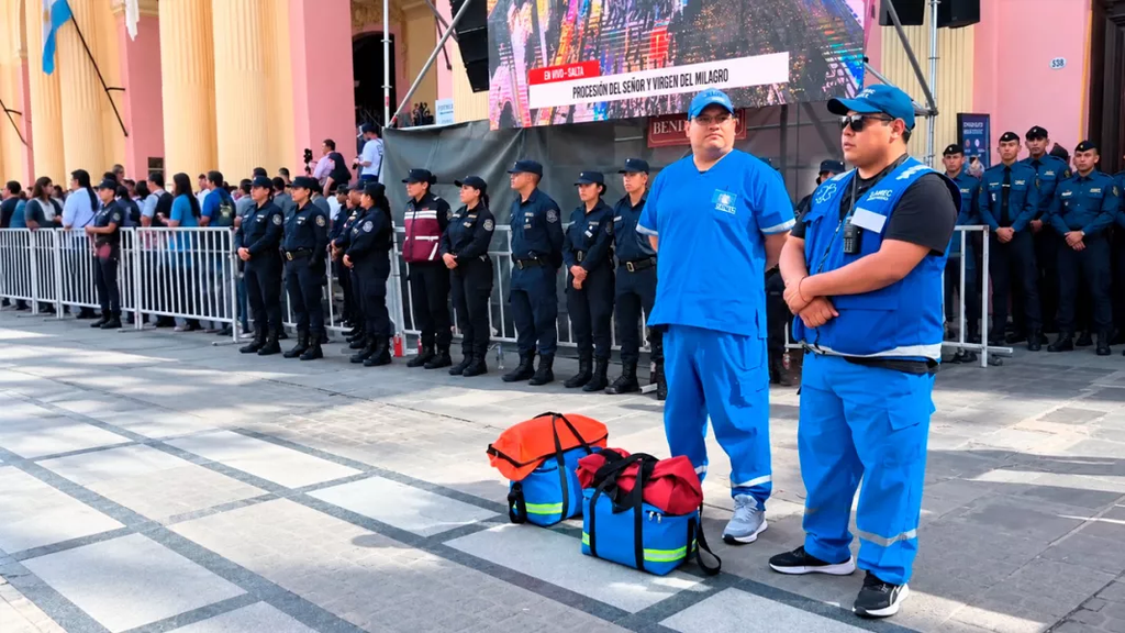 Más de 250 personas estarán afectadas al operativo sanitario por el Milagro en Salta