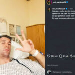 Tras la operación, Dibu Martínez agradeció el apoyo y habló de su recuperación