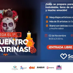 Salta se llenará de catrinas: habrá maquillaje en vivo, desfile y comida mexicana con entrada gratis